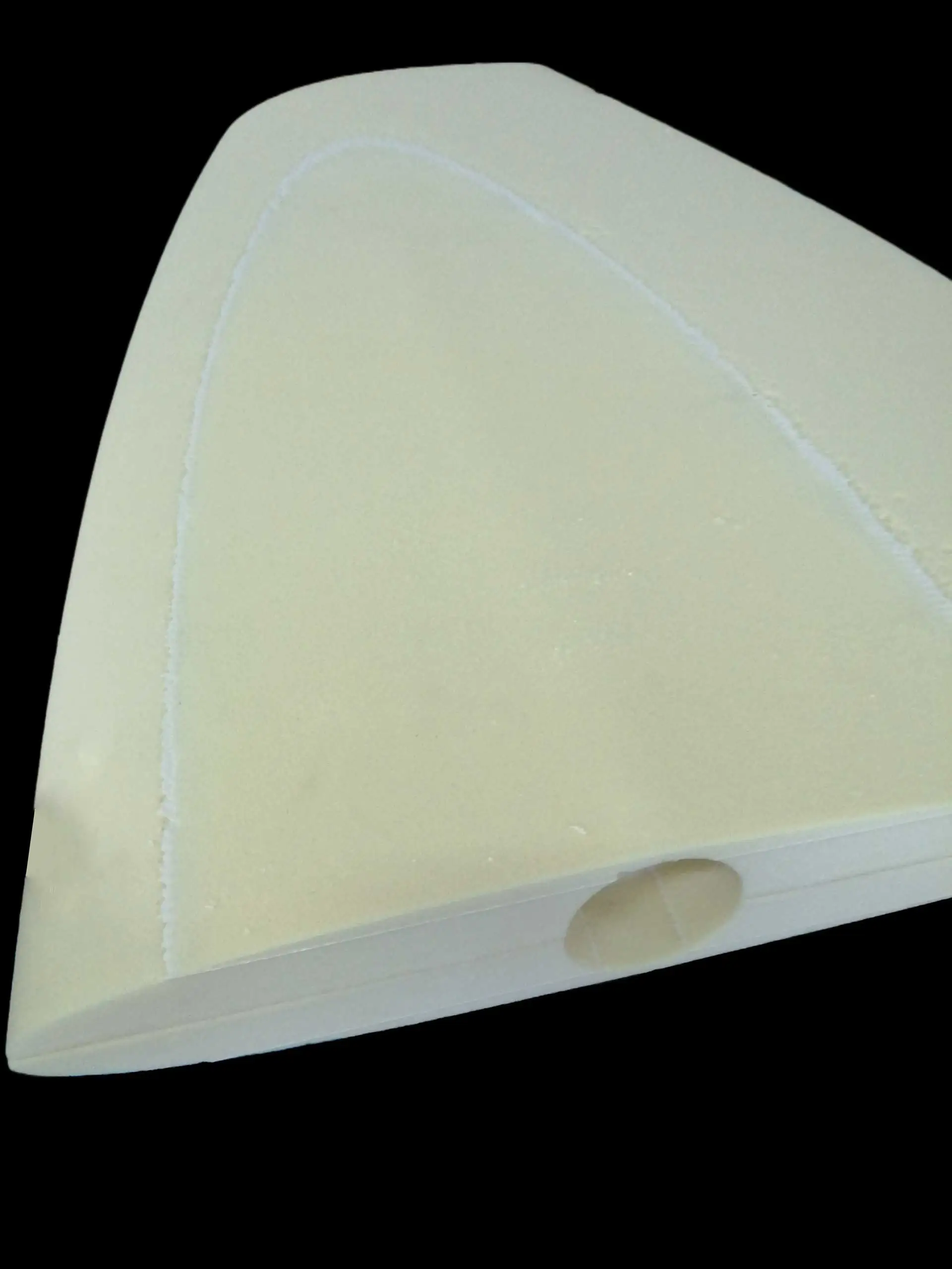 Rudder mechanized in High Density Foam