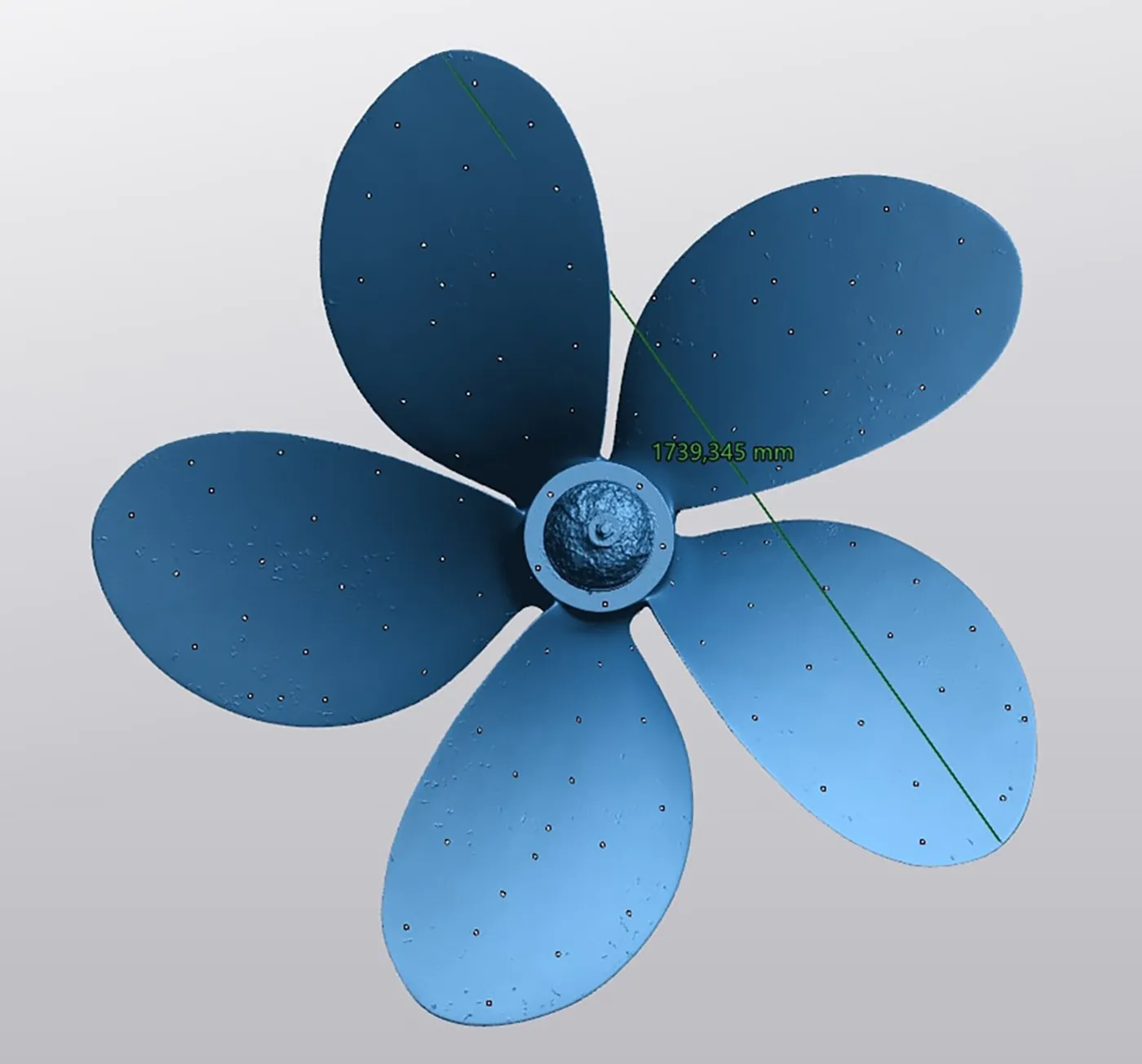 ejemplo estudio renderizado hélice